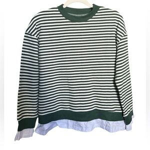 Cali Be Oversized Layered Style Sweater Size: S